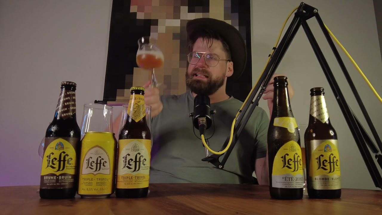 🇧🇪🏰 Leffe Showcase | Bieromaniac NL Abbaye de Leffe Bier Flight Review