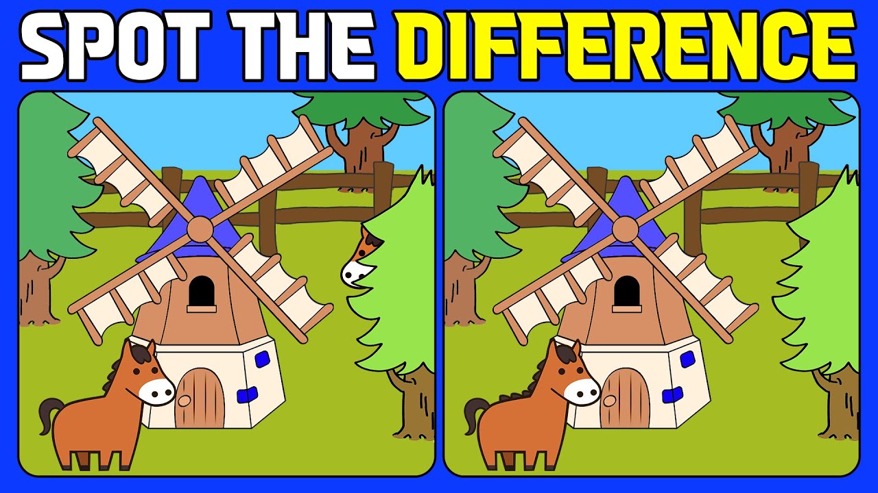 【Find & Spot the Difference】Can You Find the Differences Between These Images?🤓💪