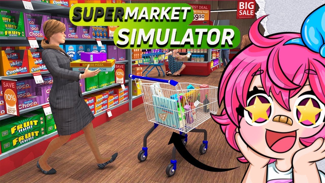 🤑FICAMOS RICAS COM NOSSO NOVO SUPERMERCADO - Supermarket Simulator