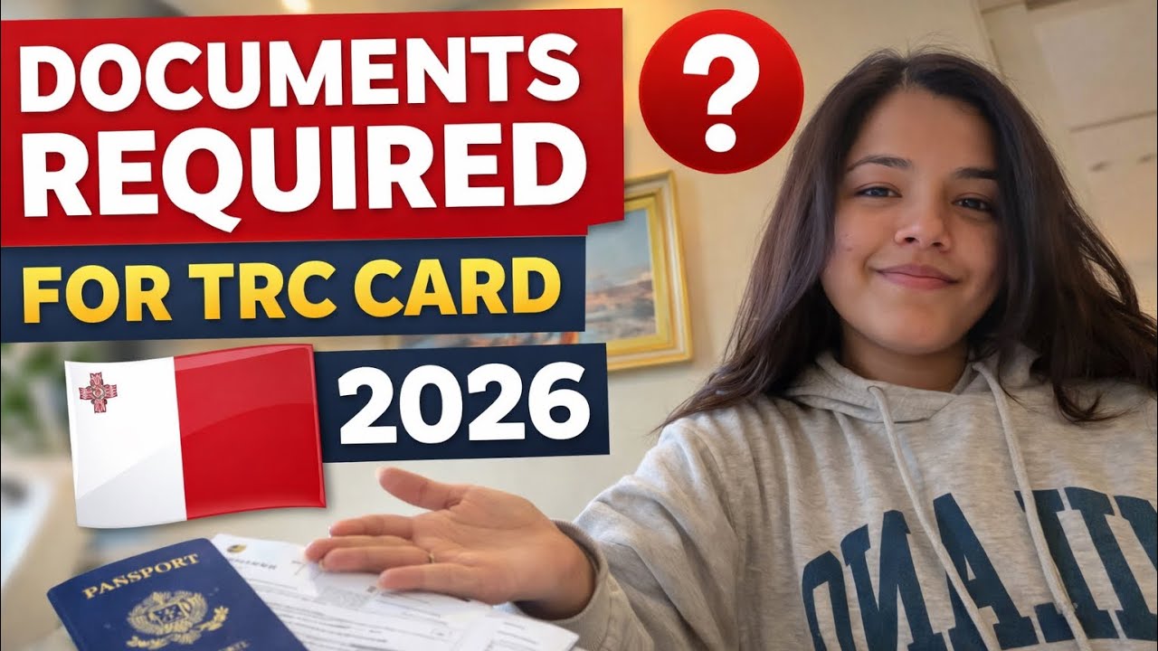 MALTA MA TRC CARD GARAUDA K K DOCUMENT CHAINXA?( 2026 UPDATE)🤔||DOCUMENT REQUIRES GOR STUDENT TRC 🇲🇹