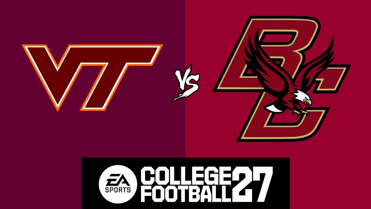 Virginia Tech против Boston College &mdash; 4-я игровая неделя, симуляция (CFB 27)