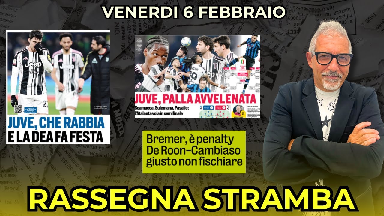 JUVE TRAVOLTA O LUCIO FURIOSO 😡 A OGNUNO IL SUO TITOLO E LA SUA MOVIOLA 🗞️