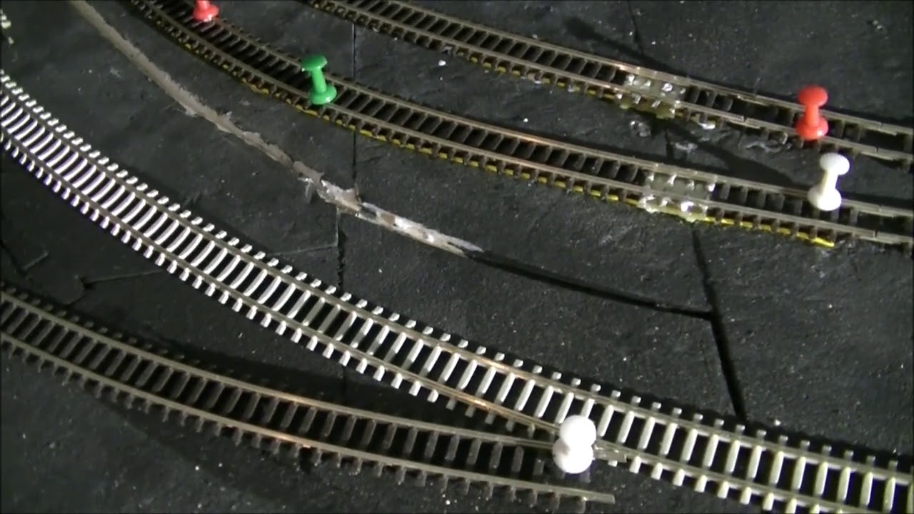 Spur N Kopfbahnhof in der Großstadt Teil 31 1 Bau der Überleitstelle Teil 1