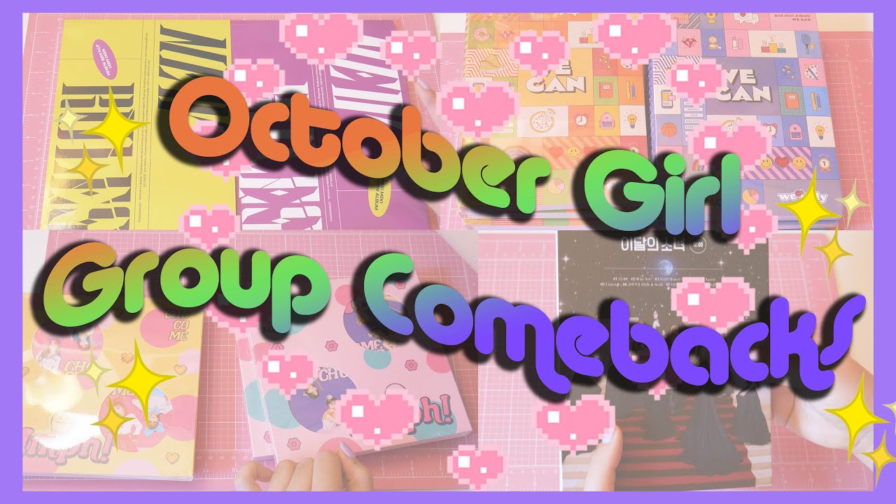 💗 October Comebacks Extravaganza 💗 Unboxing Weki Meki, Chocome, Loona, and Weeekly +  POBS ~ o/./o