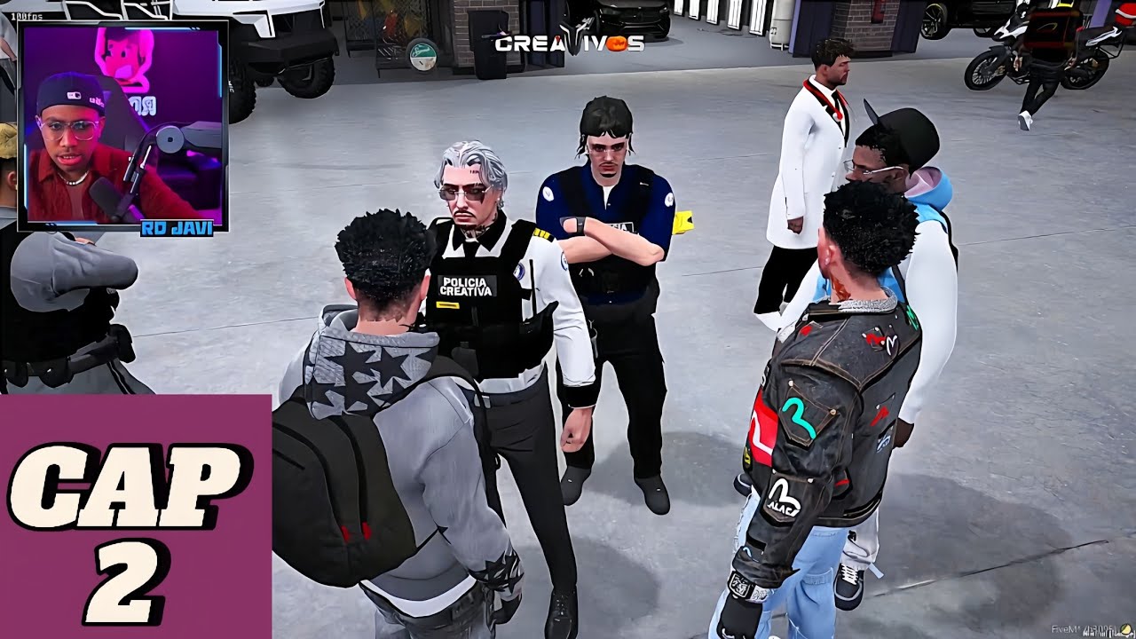 Damián: Caos En El Taller De Yuca30: ¡La Policía Nos Persigue Y Terminamos Presos! - GTA RP
