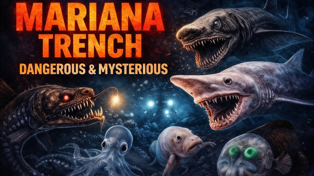 Mariana Trench 😱 Earth’s Deepest & Most Dangerous Place | Mysterious Sea Creatures