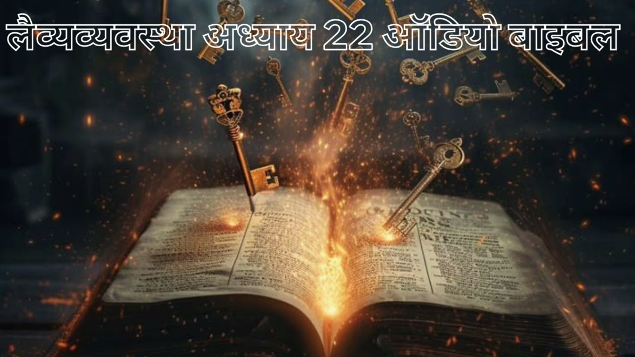 लैव्यव्यवस्था अध्याय 22 ऑडियो बाइबल @AnkurNarulaMinistries 