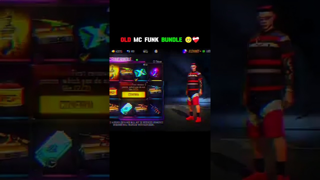 OLD MC FUNK BUNDLE 🥺❤️&zwj;🩹 FREE FIRE