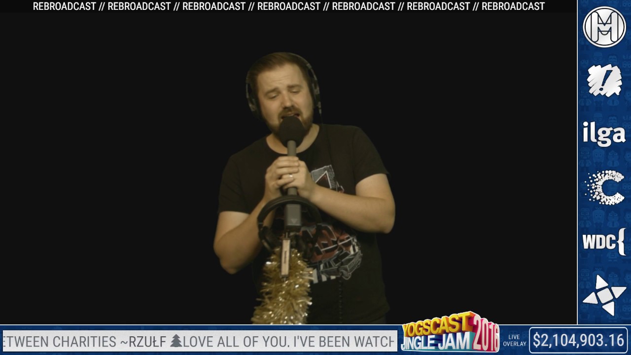 Yogscast Jingle Jam 2016: Day 20 Charaoke (Karaoke) (1080p 60FPS) (Fixed)