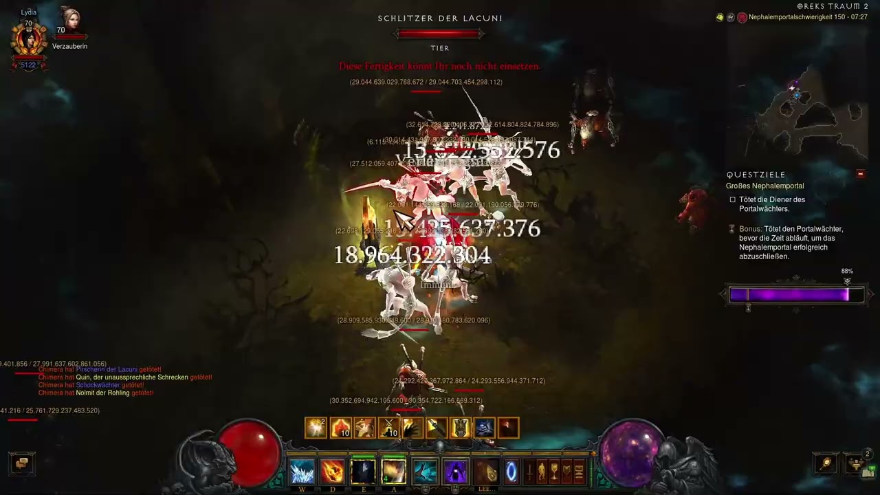 Diablo 3 Season 36 World Rank 1 Wizard Bazooka 2:44