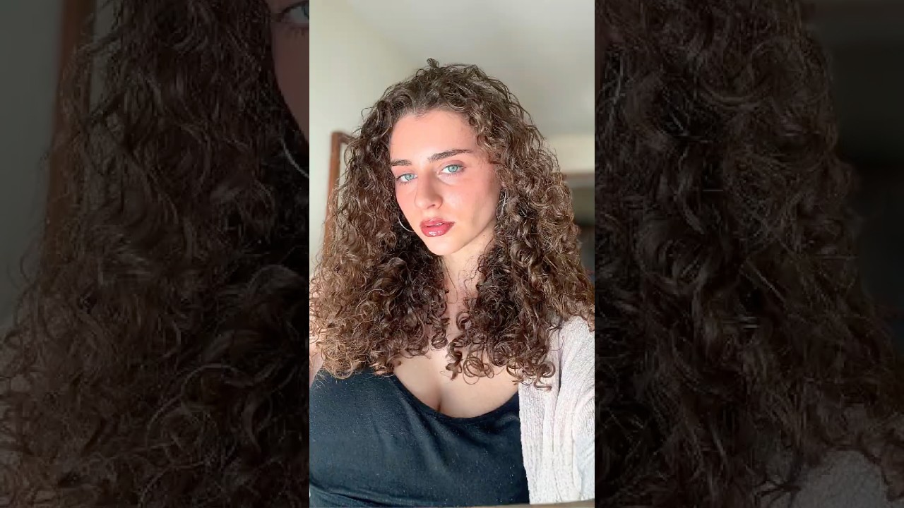 VOLUME routine for BIG CURLS #haircare #hairtutorial #curlyhair #curls