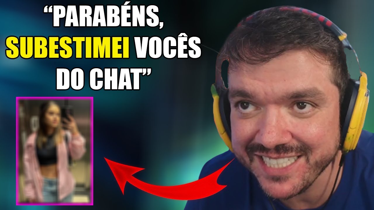 CHAT DESCOBRE NOVA A NAMORADA DO GAULES | Quando Gaules ativa as Mensagens