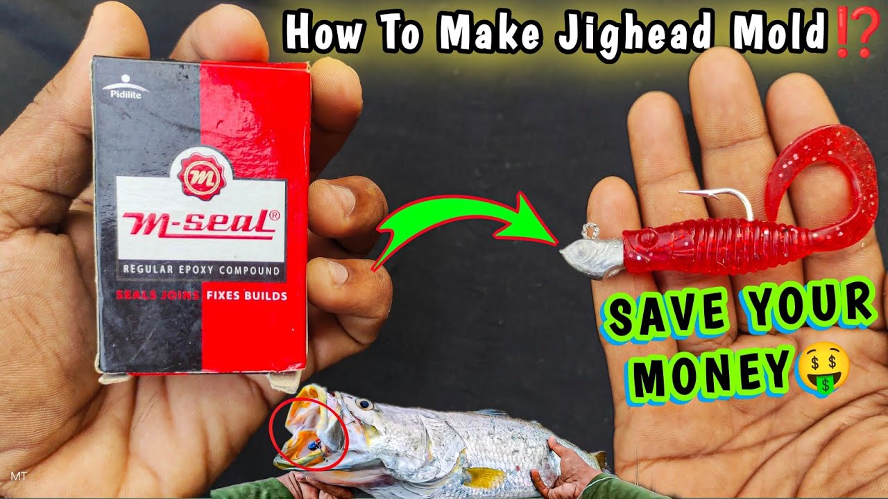 ⚠️How To Make a Jig Head For Soft Lure? - Make Your own #Jighead_Mold At Home⁉️