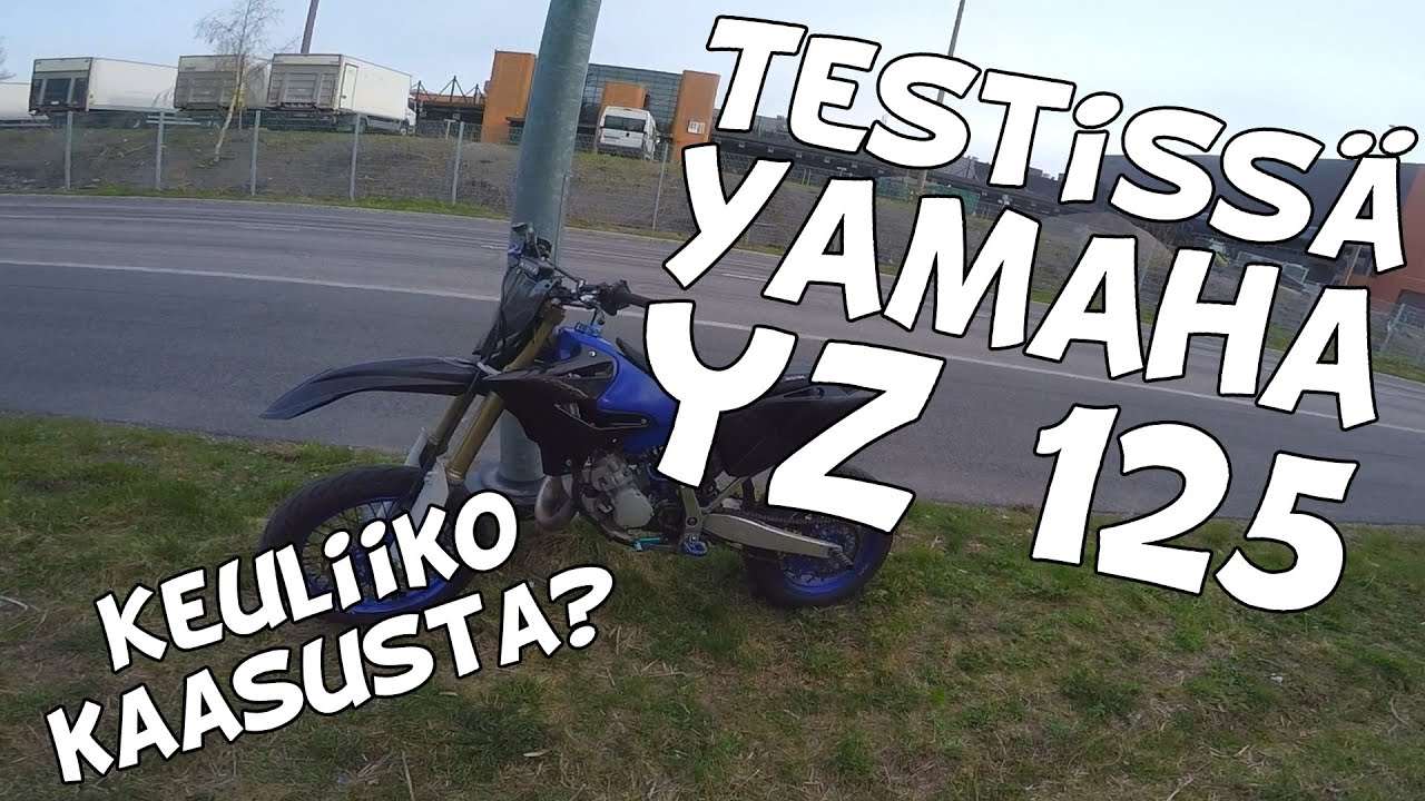 Testiss&auml; Yamaha YZ 125