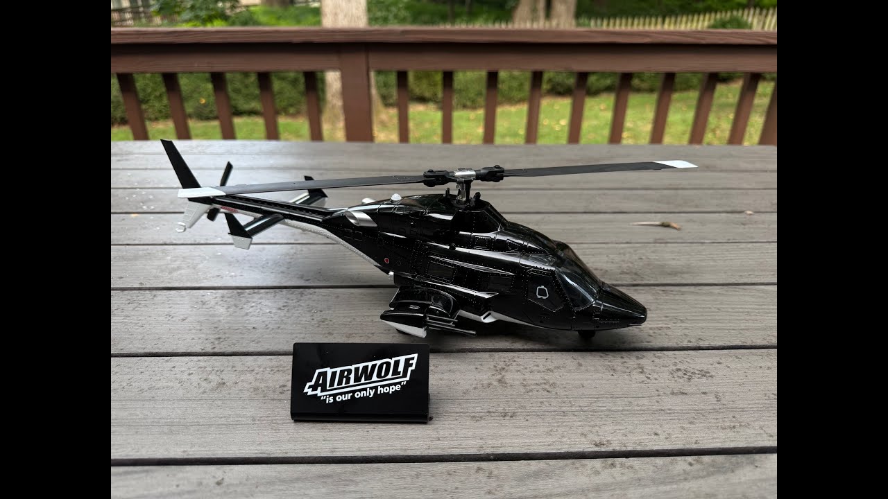 Carmanon AIRWOLF RC Helicopter! #rchelicopter #rcplane  #rc #airwolf