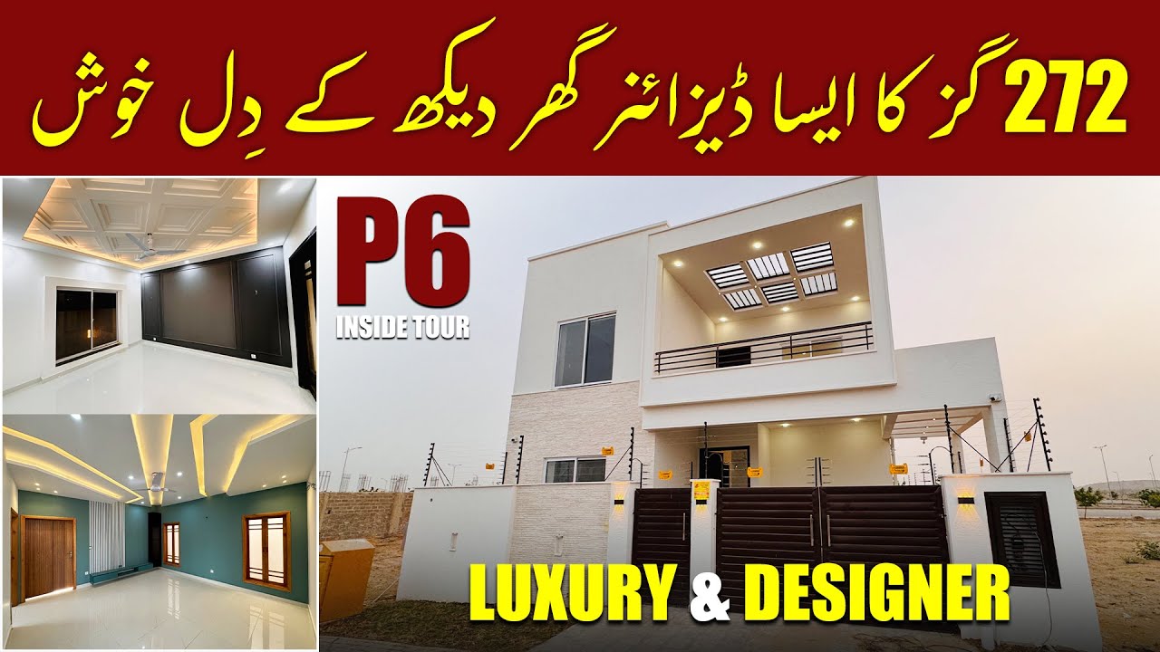 Bahria Town Karachi 250 Square yards House for Sale in Precinct 6 | 272 Sq Yards
