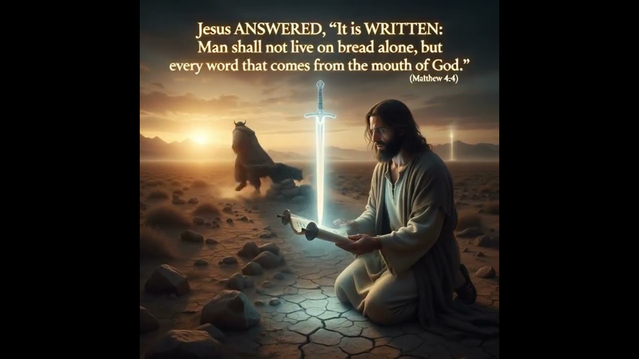 Живи по Слову Божьему | 40 дней в пустыне (официальное видео с текстом песни)