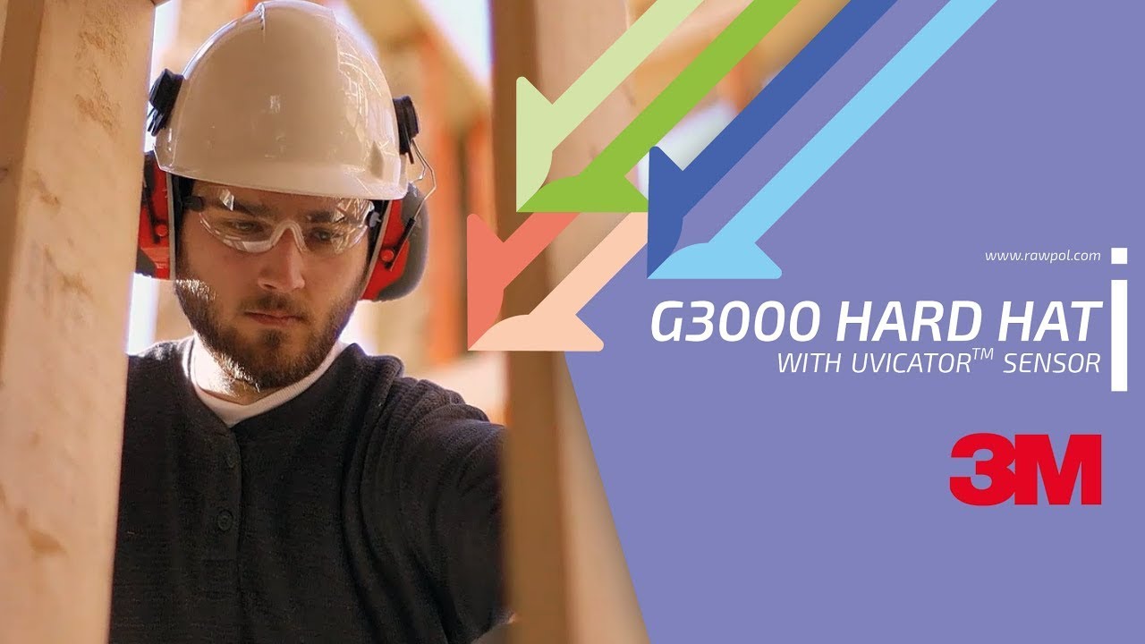 Hełmy ochronne 3M serii G3000 - zapraszamy na rawpol.com