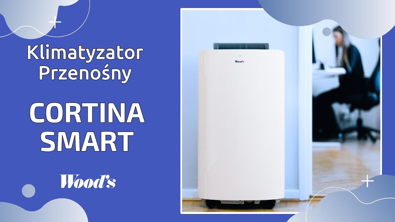 Klimatyzator przenośny CORTINA SMART instrukcja obsługi Wood's | OROLE