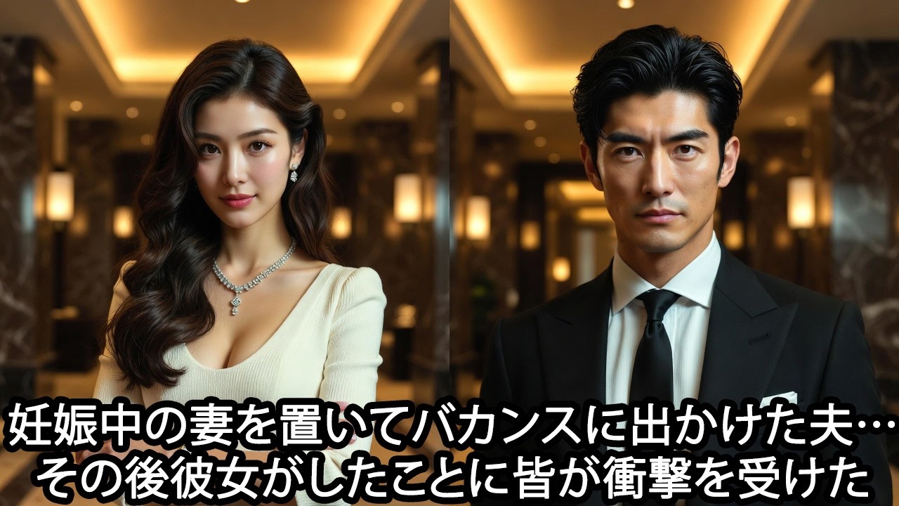 妊娠中の妻を置いてバカンスに出かけた夫…その後彼女がしたことに皆が衝撃を受けた