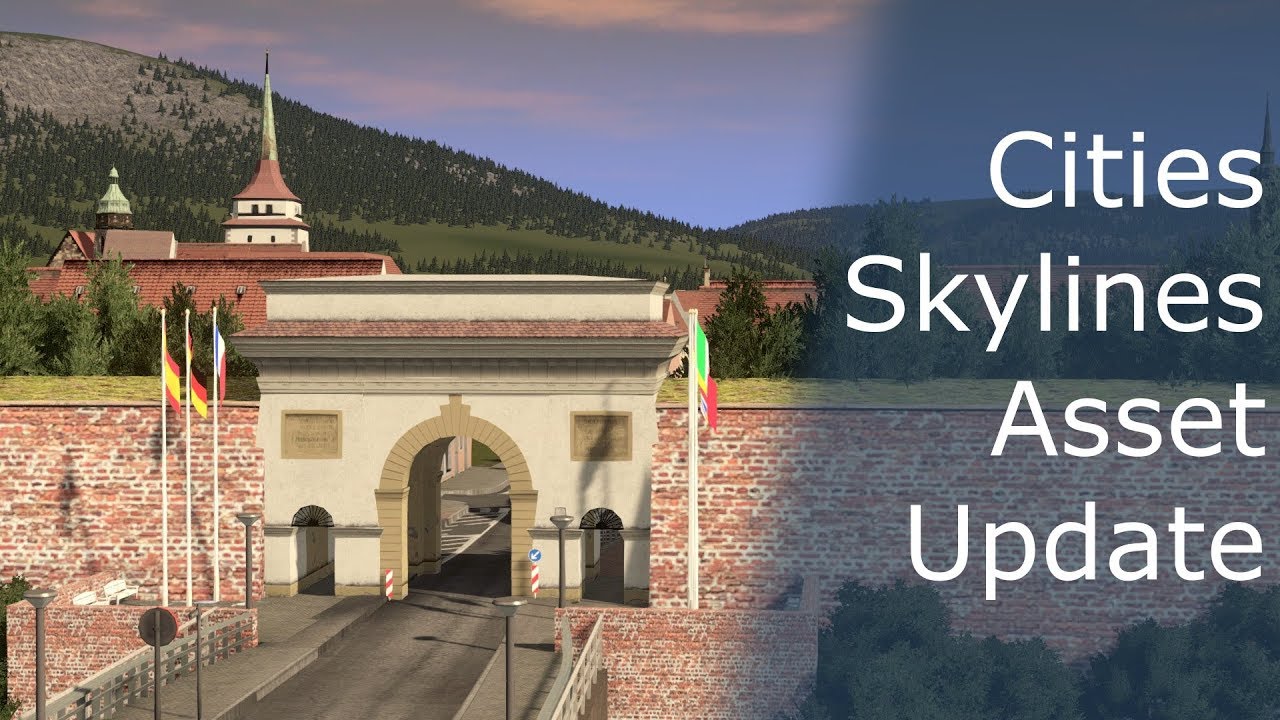 [Cities Skylines Asset] Schei Gate, Brașov