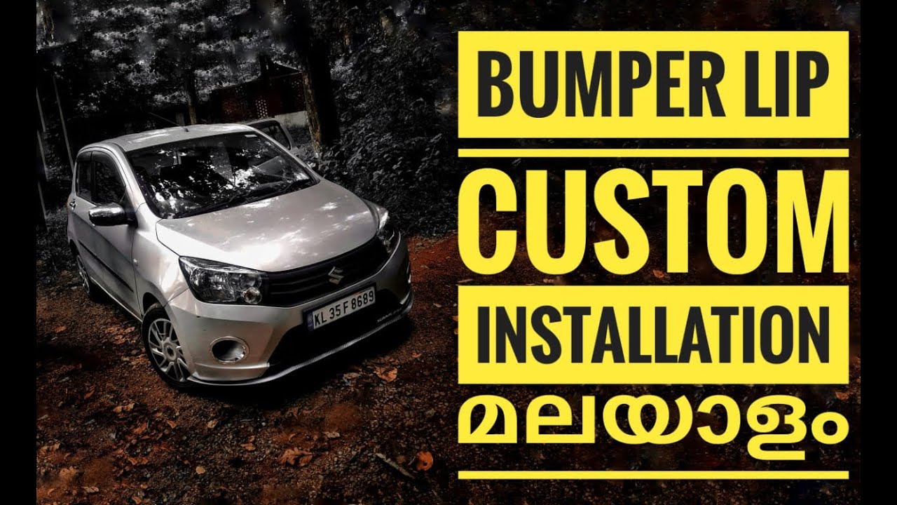 Fixing Bumber Lip For Maruthi Suzuki Celerio