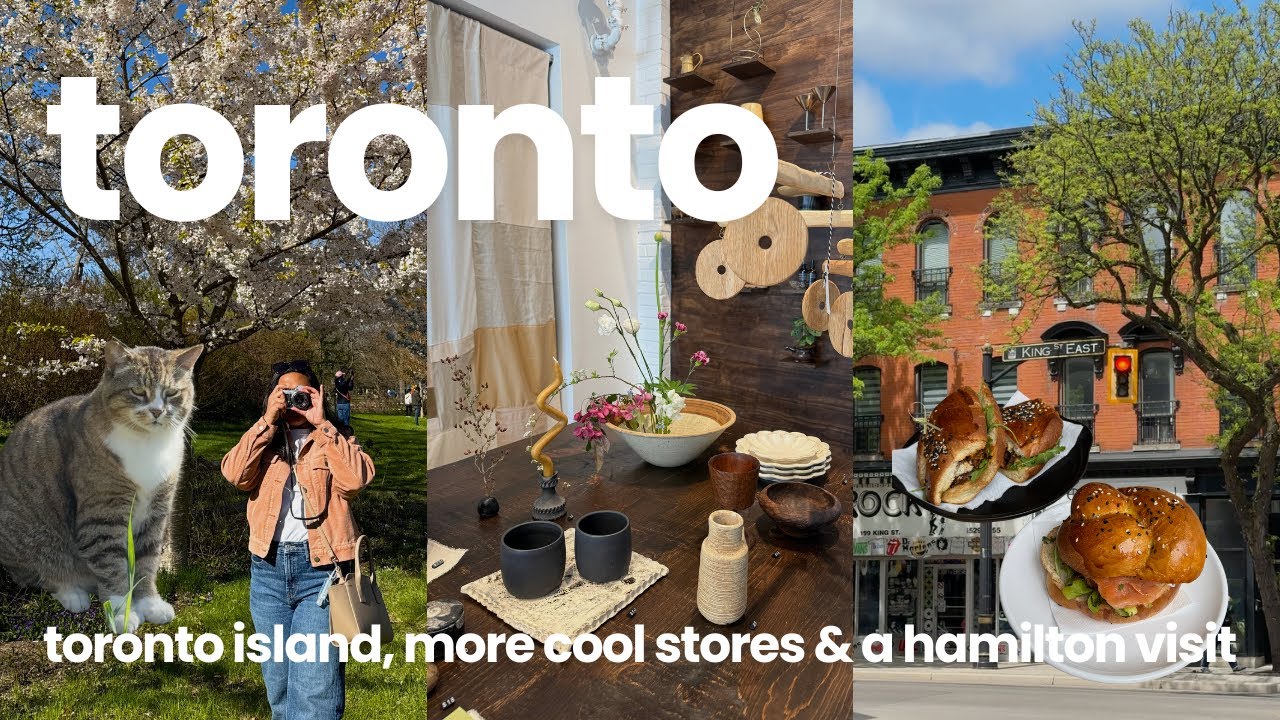 Toronto Diaries | biking in Toronto Island, vintage stores, cafes, and a quick trip to Hamilton, ON