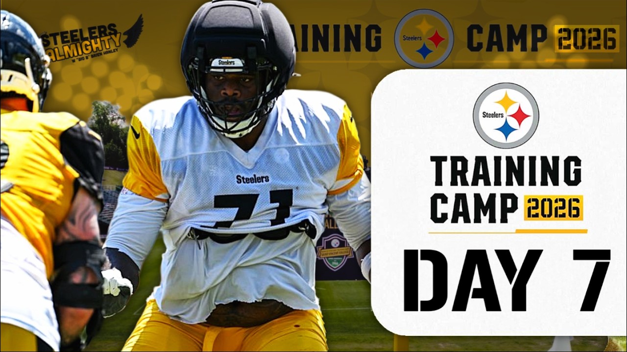 Potential iMax Injury SHAKES Up Training Camp | Steelers Training Camp Day 7