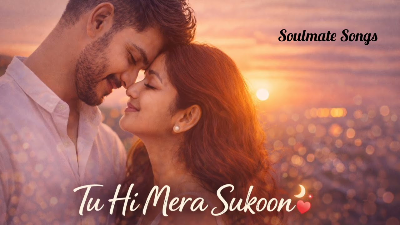 Tu Hi Mera Sukoon ❤️ | Romantic Hindi Love Song | Soulmate Songs