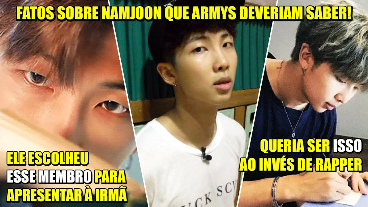 FATOS IMPORTANTES SOBRE KIM NAMJOON QUE ARMYS DEVERIAM SABER!  PARTE 2