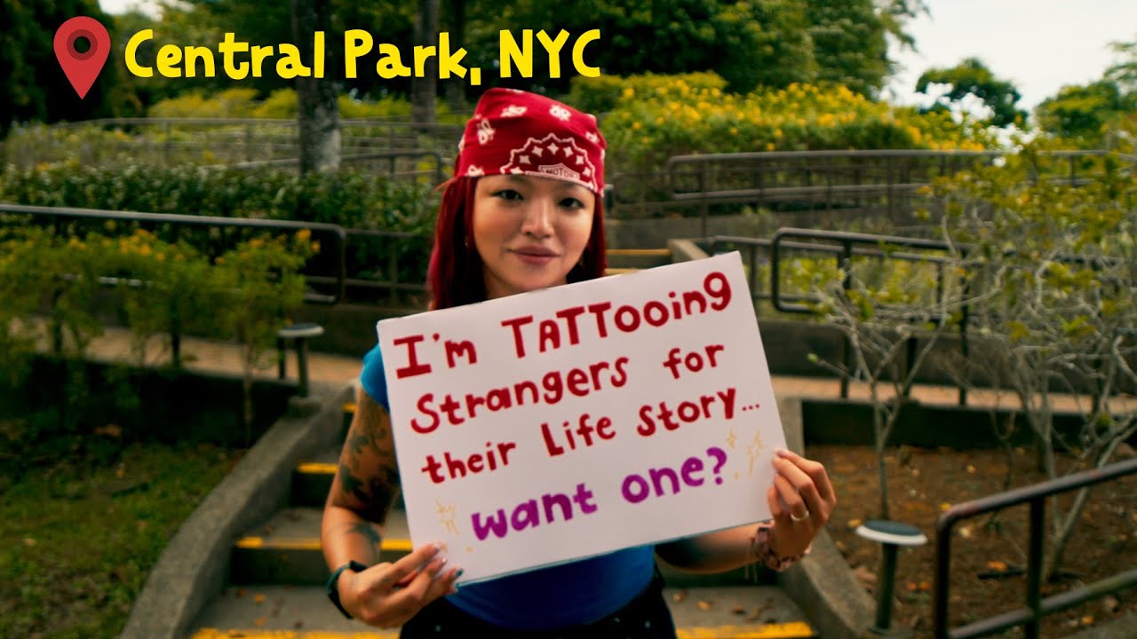 I Asked Strangers if I Could Tattoo Them in Central Park | TRAILER