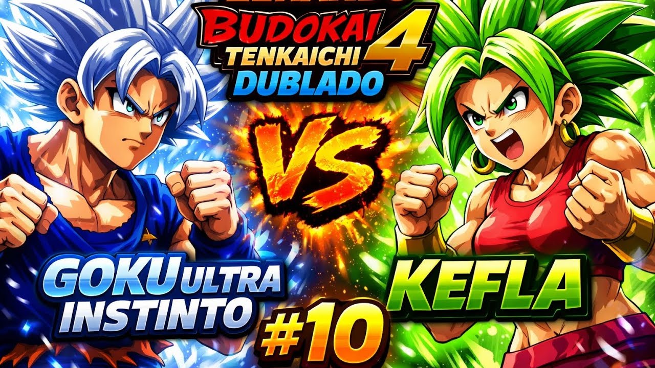 Goku Vs Kefla | Zerando Budokai Tenkaichi 4 Dublado #10