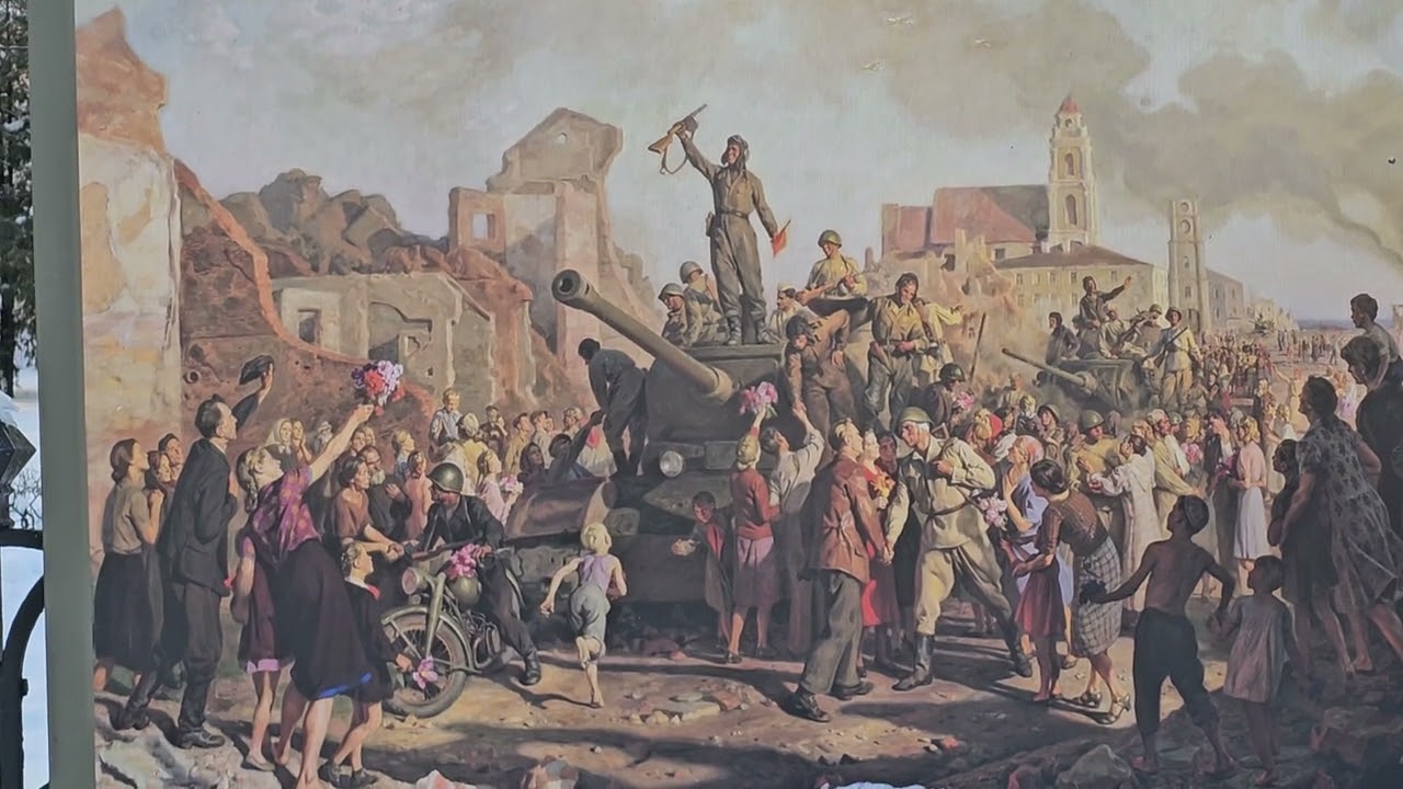 Галерея под открытым небом.Бобруйск.