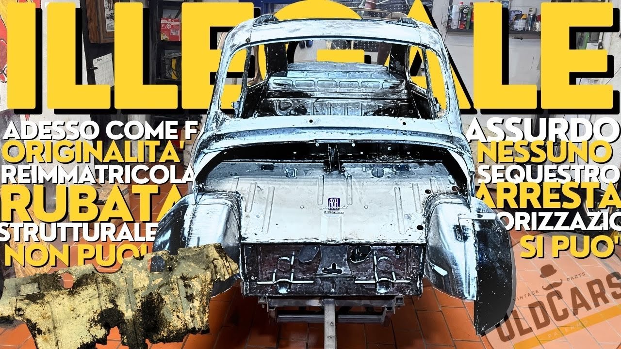 Fiat 500 D : Nessuno ha mai sostituito questo lamierato! 😅