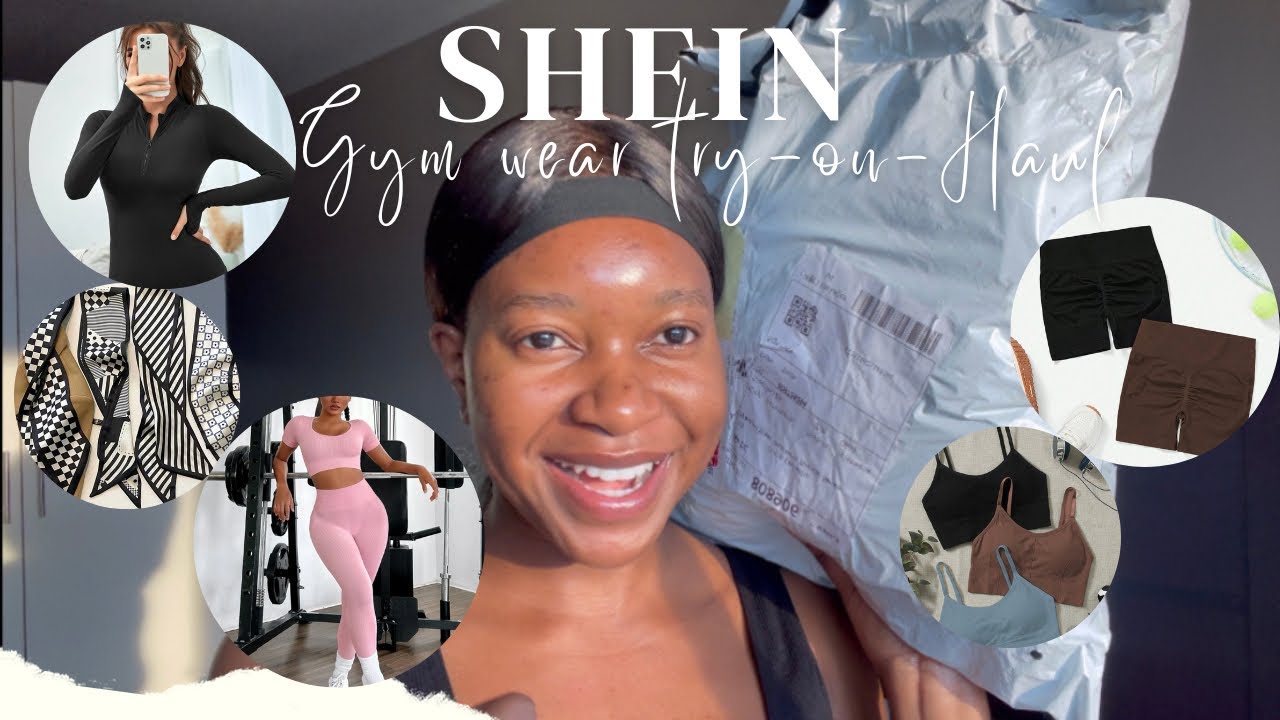 SHEIN TRY ON HAUL GYM WEAR | ACTIVE WEAR EDITON | SOUTH AFRICAN YOUTUBER