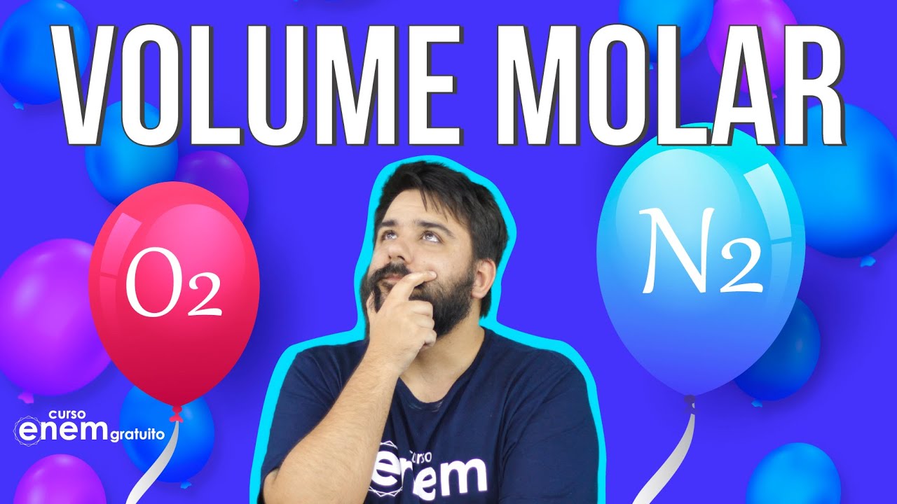 VOLUME MOLAR  DOS GASES: o que é, fórmulas, como calcular | Resumo de Quimica para o Enem