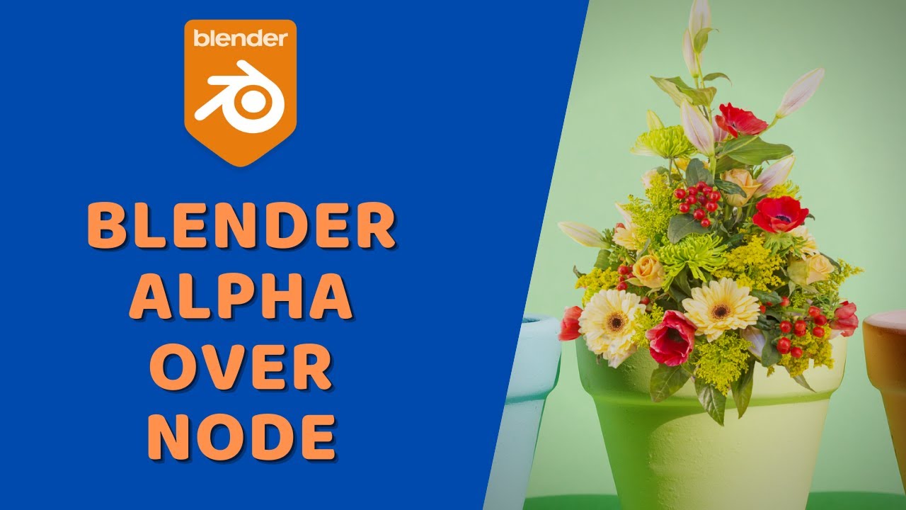 Blender - Alpha Over Node