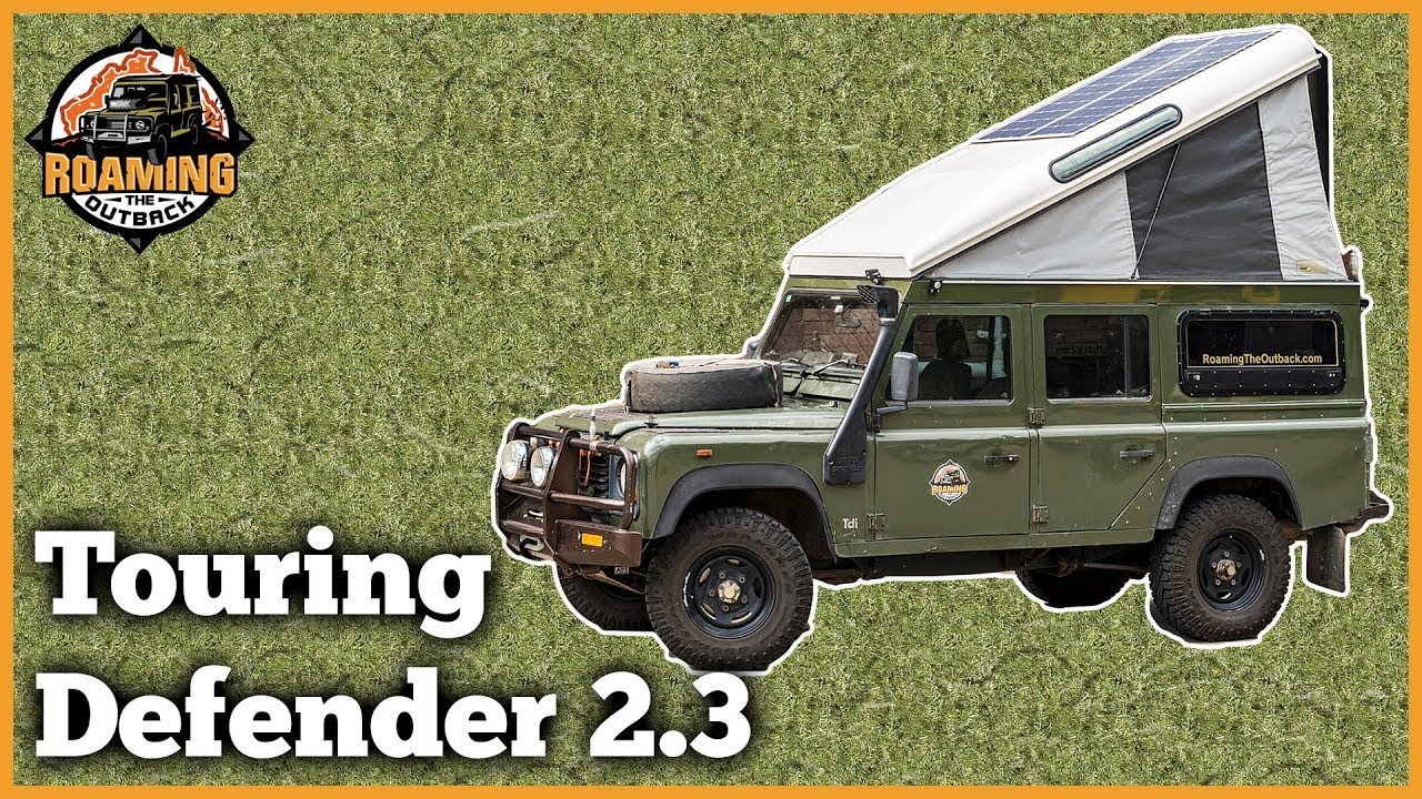 Defender Overland Touring Build 2.3 — кемпер с открытым верхом, готовый к путешествиям по Австралии