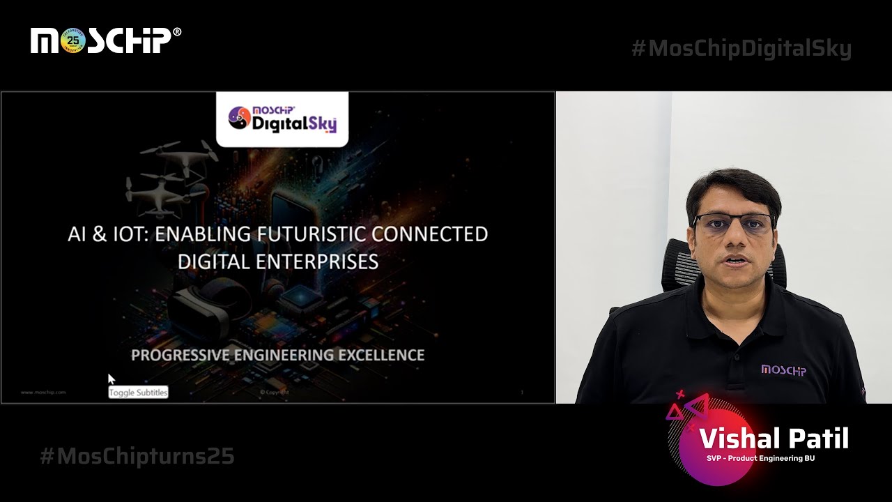 #Keynote by Vishal Patil - SVP, Product Engineering | @MosChipTech | #EAC2024 | @eetimes747