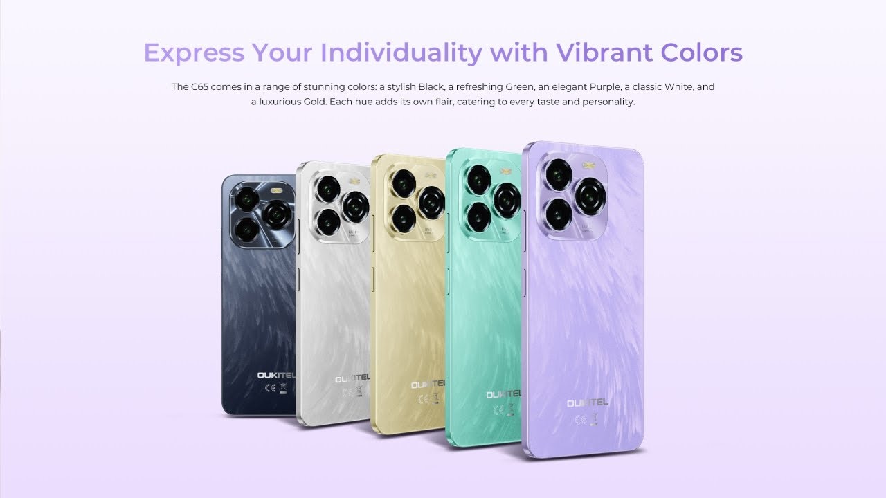OUKITEL  -  C65 Pro Unboxing & Test | Stylish & Powerful
