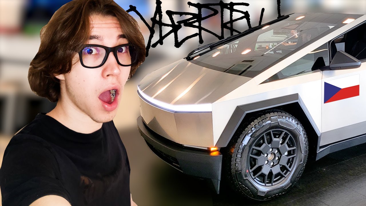 PRVNÍ CYBERTRUCK V ČESKU!