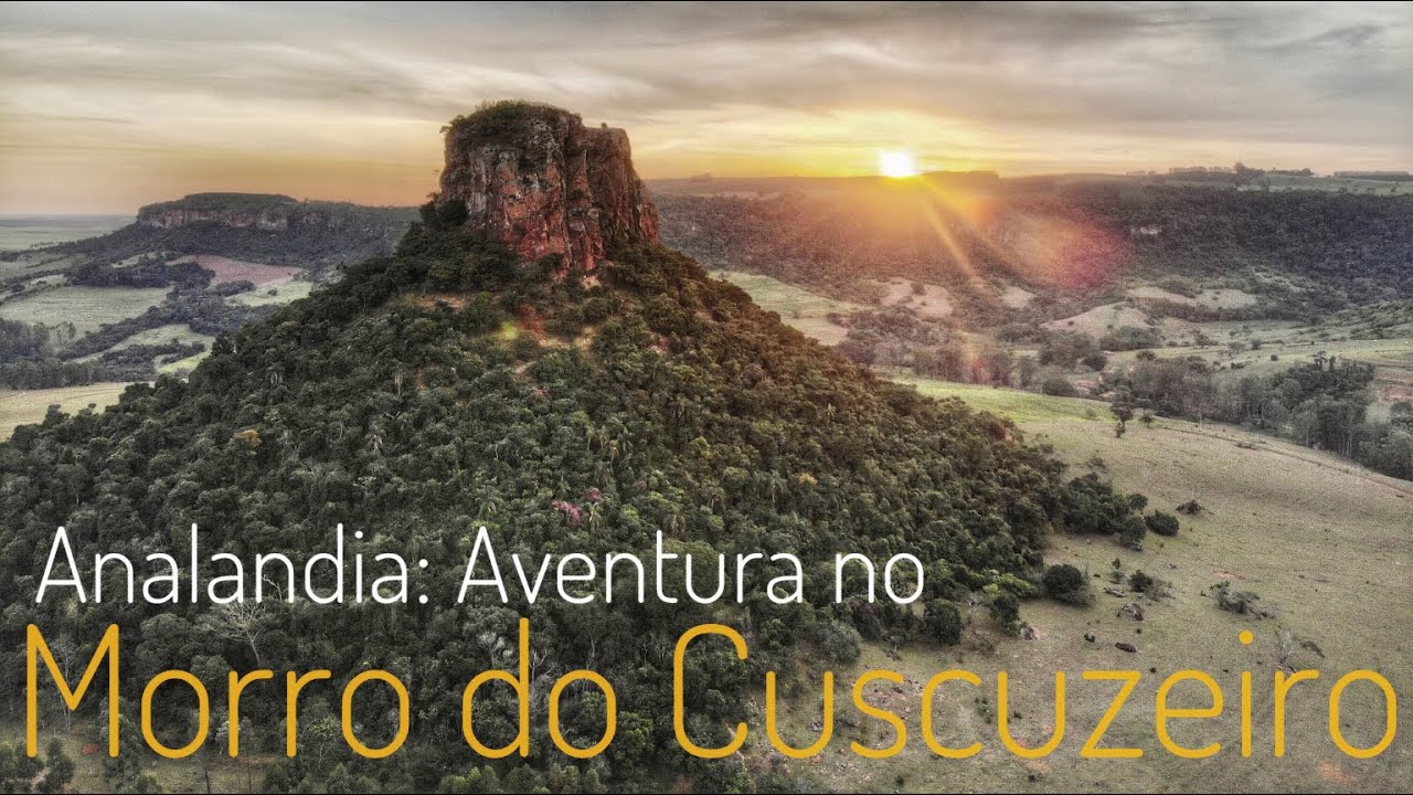 Morro do Cuscuzeiro: Aventura, escalada e rapel em Analandia