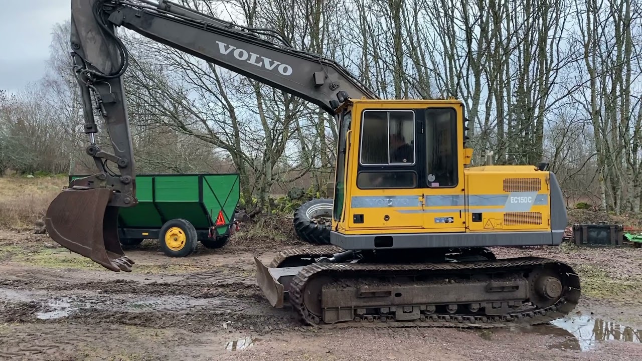 Köp Grävmaskin Volvo EC150C på Klaravik