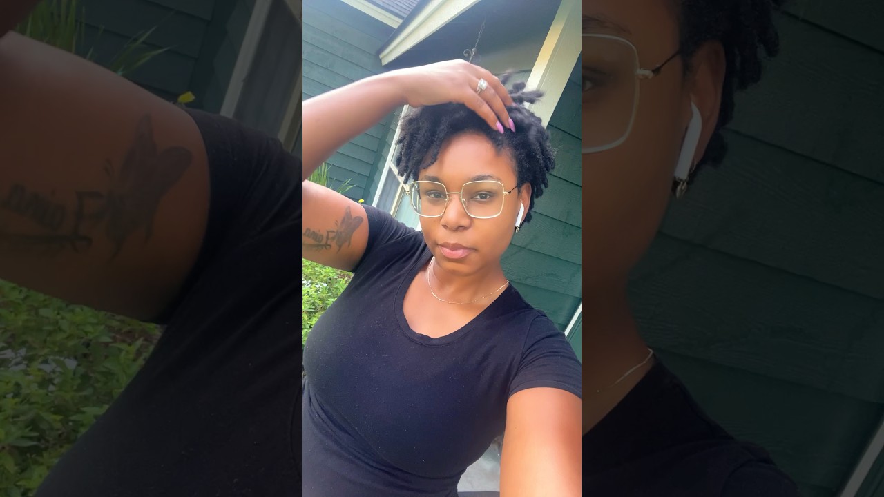 -My baby locs are definitely flourishing #locs #babylocs