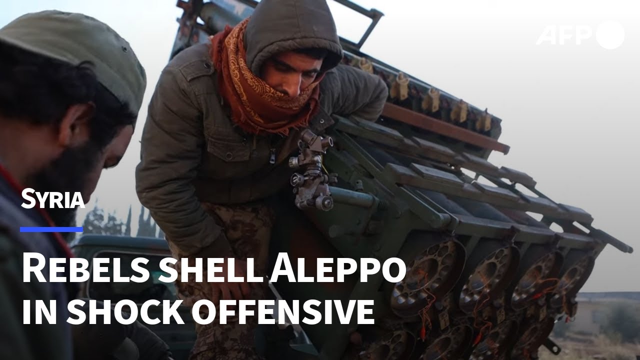Jihadists, allies shell Syria's government-held Aleppo city in shock offensive | AFP