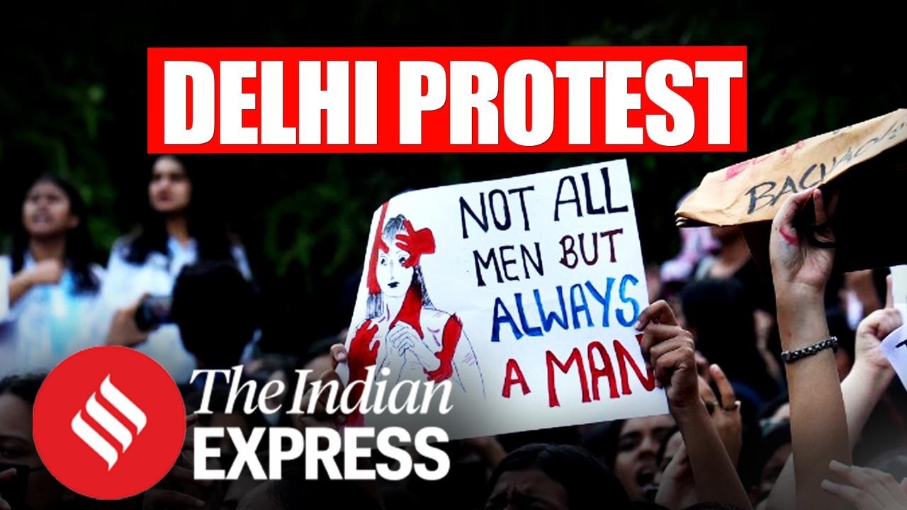 Women Students Protest At DU North Campus, Demand Stronger Safety Measures After Delhi Minor Case