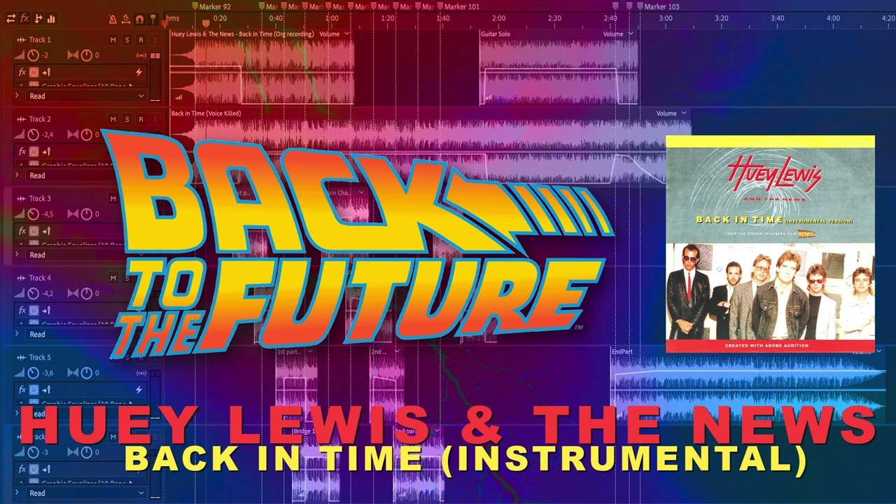 Huey Lewis & The News - Back In Time (Instrumental Recut)