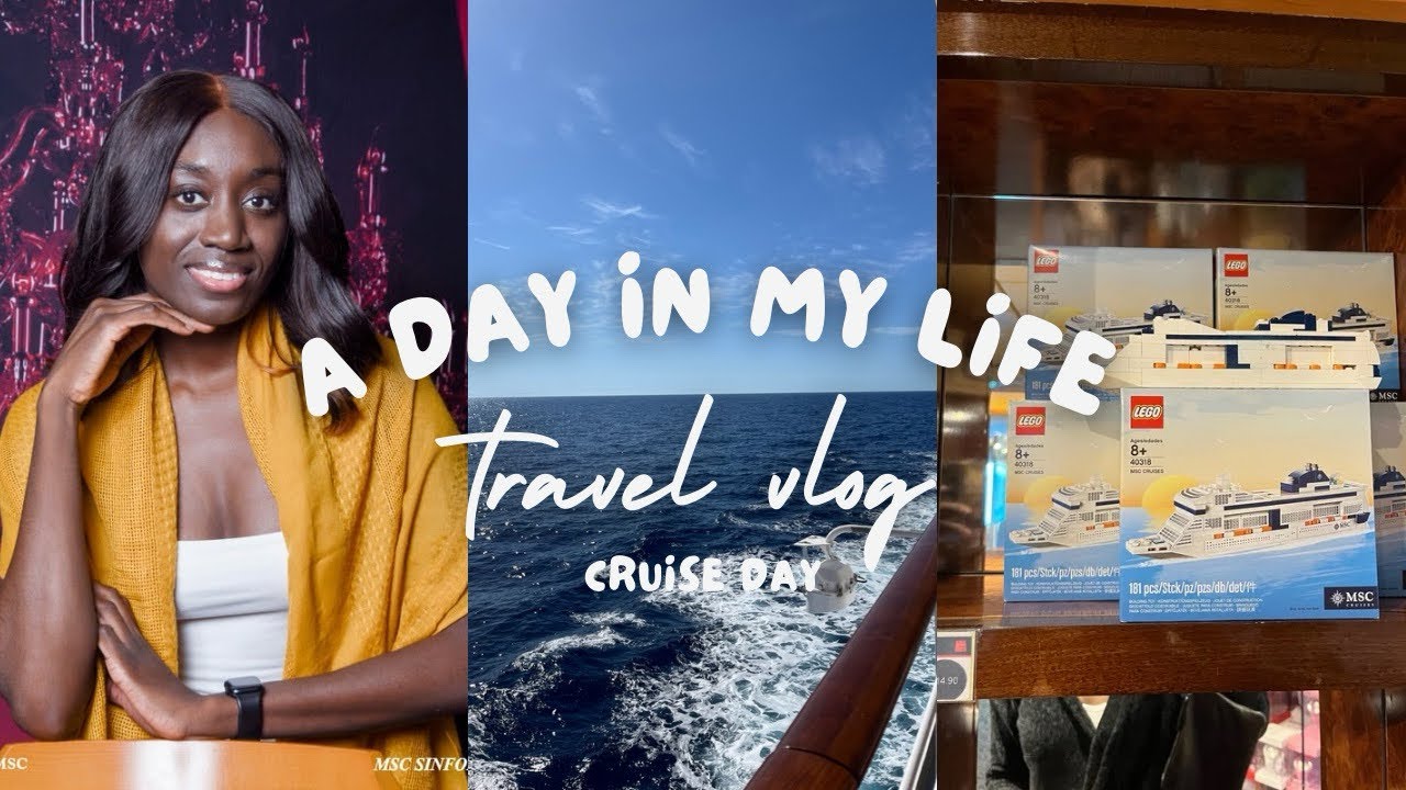 TRAVEL VLOG: a day in my life | on a Mediterranean cruise | day 2 | MSC Sinfonia