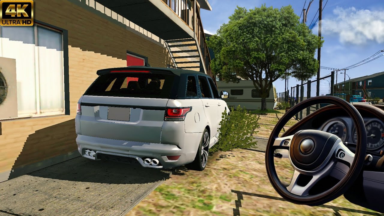 Taking out Range Rover from backyard | Most realistic car gameplay 4k |  #cargames #cars #realistic