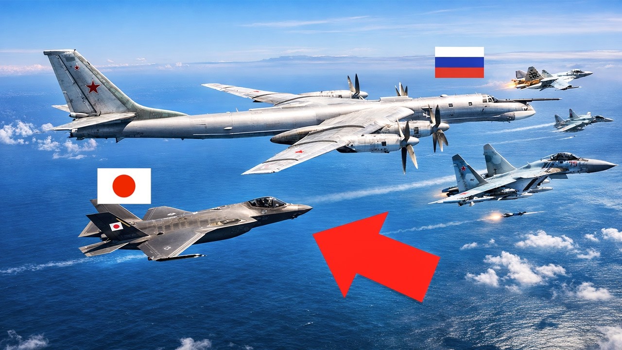 Warum Russlands Tu-95MS mit 15000 kg Nuklearlast Japans Radar provoziert?